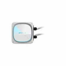 Sistema De Enfriamiento Liquido Gigabyte Eagle 360 Ice 3 X 12 Cm, 2000 Rpm, Blanco